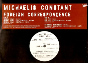 Foreign Correspondence (vinyl single)